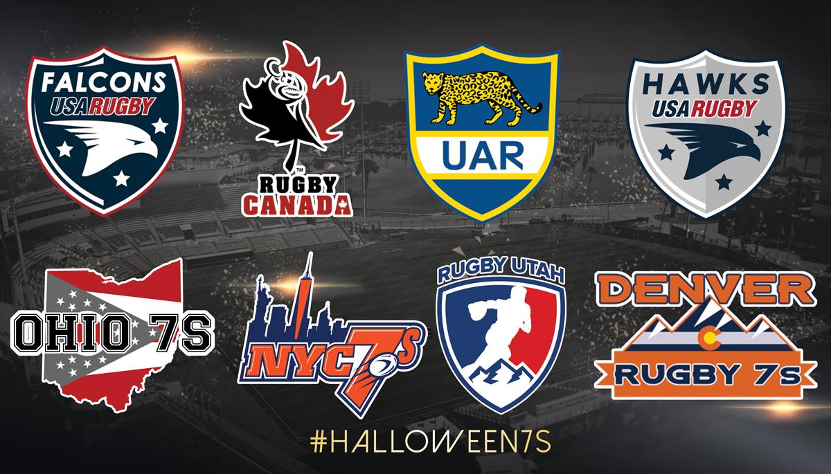 Participating teams photo by Halloween 7s Elite International Invitational Tournament 